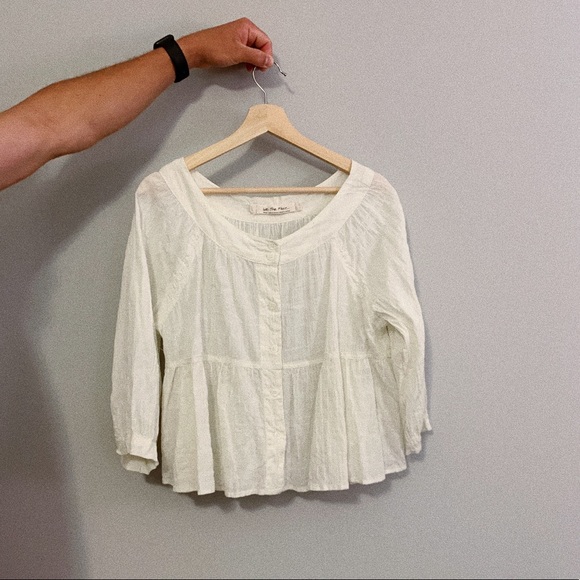 Free People Tops - Cream FP blouse